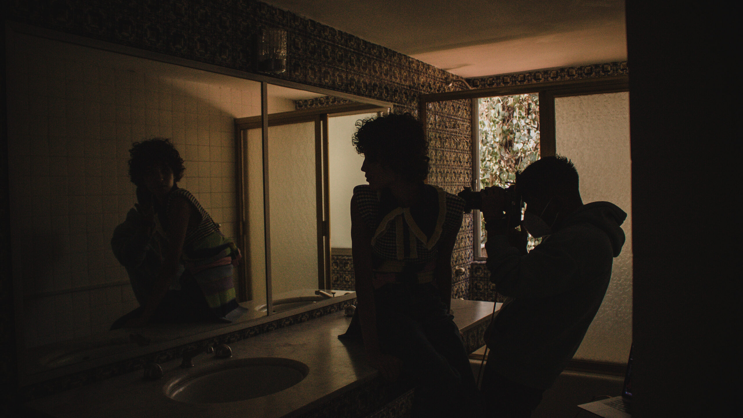 Behing the scenes VOGUE
